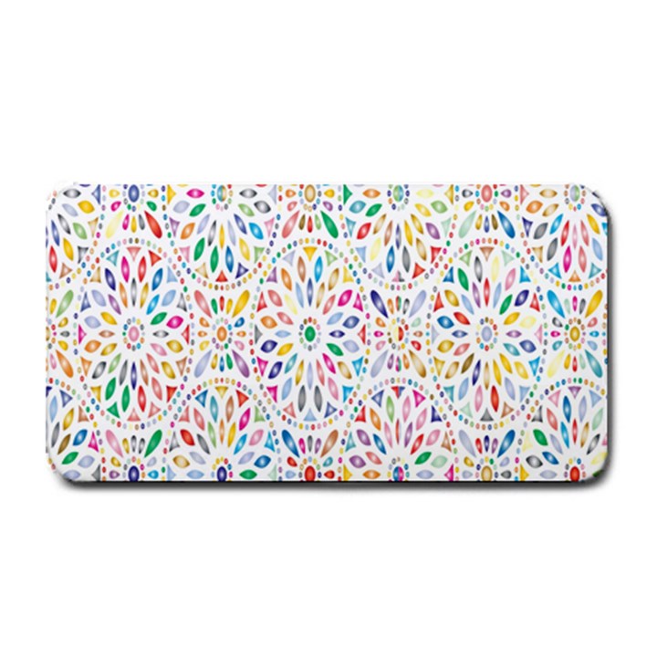 Flowery Floral Abstract Decorative Ornamental Medium Bar Mats