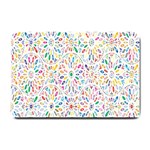 Flowery Floral Abstract Decorative Ornamental Small Doormat  24 x16  Door Mat