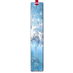 Frost Winter Morning Snow Season White Holiday Large Book Marks by artworkshop