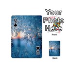 Frost Winter Morning Snow Season White Holiday Playing Cards 54 Designs (Mini) Front - SpadeQ