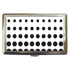 Halftone Pattern Dot Modern Retro Texture Circle Cigarette Money Case by artworkshop