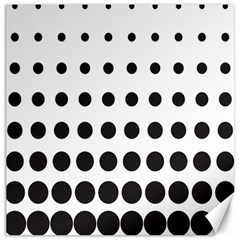 Halftone Pattern Dot Modern Retro Texture Circle Canvas 16  X 16  by artworkshop