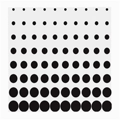 Halftone Pattern Dot Modern Retro Texture Circle Medium Glasses Cloth (2 Sides)