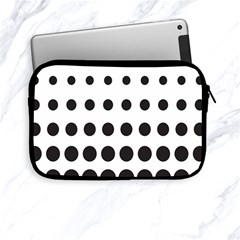 Halftone Pattern Dot Modern Retro Texture Circle Apple Ipad Mini Zipper Cases by artworkshop