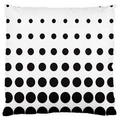 Halftone Pattern Dot Modern Retro Texture Circle Standard Flano Cushion Case (two Sides) by artworkshop