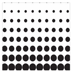 Halftone Pattern Dot Modern Retro Texture Circle Square Satin Scarf (36  X 36 ) by artworkshop