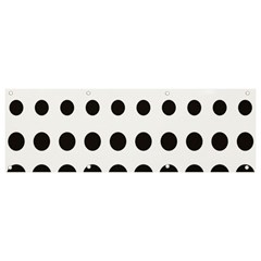 Halftone Pattern Dot Modern Retro Texture Circle Banner And Sign 9  X 3 