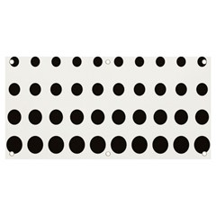 Halftone Pattern Dot Modern Retro Texture Circle Banner And Sign 4  X 2  by artworkshop