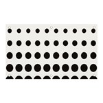 Halftone Pattern Dot Modern Retro Texture Circle Banner and Sign 5  x 3  Front