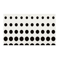 Halftone Pattern Dot Modern Retro Texture Circle Banner And Sign 5  X 3 