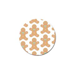 Happy Birthday Pattern Christmas Biscuits Pastries Golf Ball Marker by artworkshop