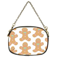 Happy Birthday Pattern Christmas Biscuits Pastries Chain Purse (one Side) by artworkshop