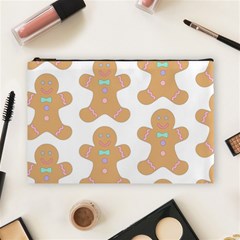 Happy Birthday Pattern Christmas Biscuits Pastries Cosmetic Bag (large) by artworkshop