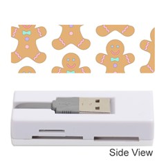 Happy Birthday Pattern Christmas Biscuits Pastries Memory Card Reader (stick) by artworkshop