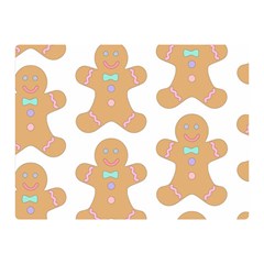 Happy Birthday Pattern Christmas Biscuits Pastries Double Sided Flano Blanket (mini)  by artworkshop