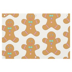 Happy Birthday Pattern Christmas Biscuits Pastries Banner And Sign 6  X 4  by artworkshop