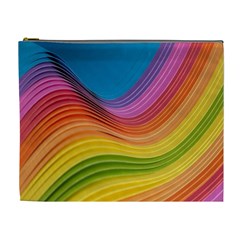  Rainbow Pattern Lines Cosmetic Bag (xl) by artworkshop