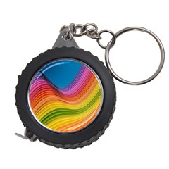  Rainbow Pattern Lines Measuring Tape by artworkshop