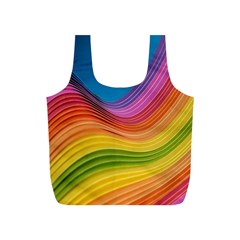  Rainbow Pattern Lines Full Print Recycle Bag (s) by artworkshop