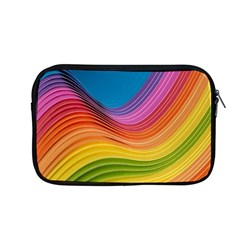  Rainbow Pattern Lines Apple Macbook Pro 13  Zipper Case by artworkshop