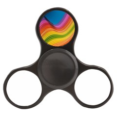  Rainbow Pattern Lines Finger Spinner by artworkshop