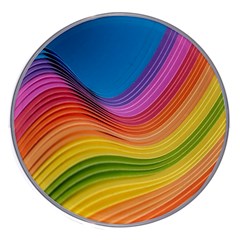  Rainbow Pattern Lines Wireless Charger by artworkshop