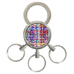 Abstract Background Blur 3-ring Key Chain by artworkshop