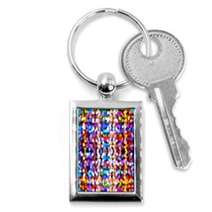 Abstract Background Blur Key Chain (rectangle) by artworkshop