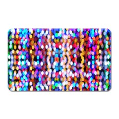 Abstract Background Blur Magnet (rectangular) by artworkshop