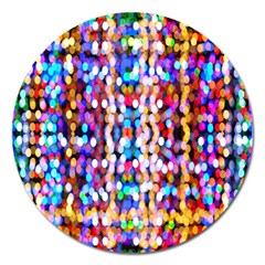 Abstract Background Blur Magnet 5  (round) by artworkshop