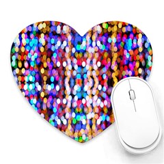 Abstract Background Blur Heart Mousepads by artworkshop