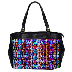 Abstract Background Blur Oversize Office Handbag by artworkshop