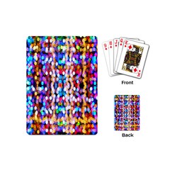 Abstract Background Blur Playing Cards Single Design (mini)