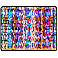 Abstract Background Blur Fleece Blanket (medium) 