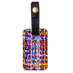 Abstract Background Blur Luggage Tag (one Side) by artworkshop