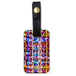 Abstract Background Blur Luggage Tag (one side) Front