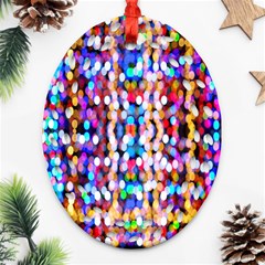 Abstract Background Blur Ornament (oval Filigree) by artworkshop