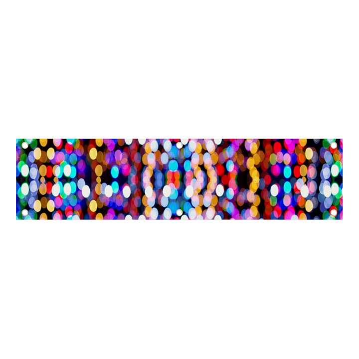 Abstract Background Blur Banner and Sign 4  x 1 