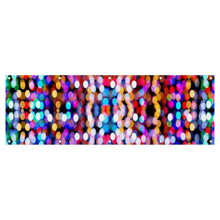 Abstract Background Blur Banner and Sign 12  x 4 