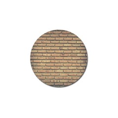 Bricks Wall Red  Golf Ball Marker by artworkshop