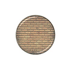 Bricks Wall Red  Hat Clip Ball Marker (4 Pack) by artworkshop