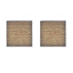 Bricks Wall Red  Cufflinks (square) by artworkshop