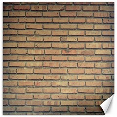 Bricks Wall Red  Canvas 12  X 12  by artworkshop