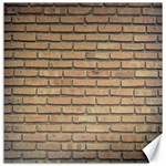 Bricks Wall Red  Canvas 12  x 12  11.4 x11.56  Canvas - 1