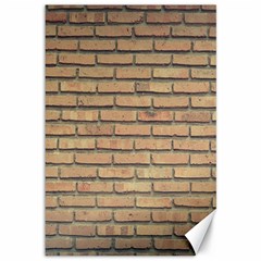 Bricks Wall Red  Canvas 12  X 18  by artworkshop