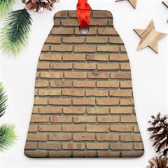 Bricks Wall Red  Bell Ornament (two Sides) by artworkshop