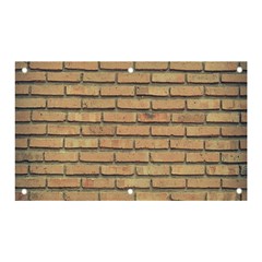 Bricks Wall Red  Banner And Sign 5  X 3  by artworkshop