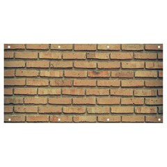 Bricks Wall Red  Banner And Sign 8  X 4  by artworkshop