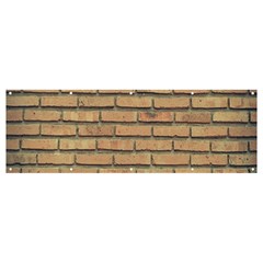 Bricks Wall Red  Banner And Sign 12  X 4  by artworkshop