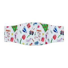 New Year Christmas Winter Watercolor Stretchable Headband by artworkshop